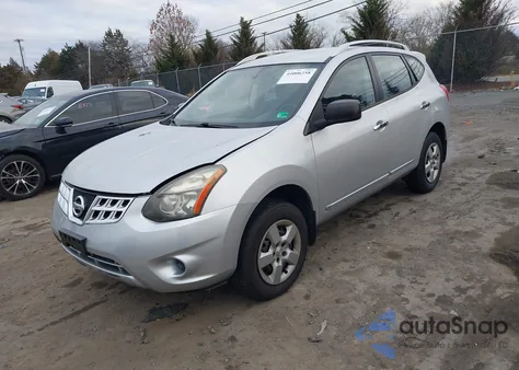 2014 Nissan Rogue Select S из США, поврежденный, VIN JN8AS5MV9EW717152